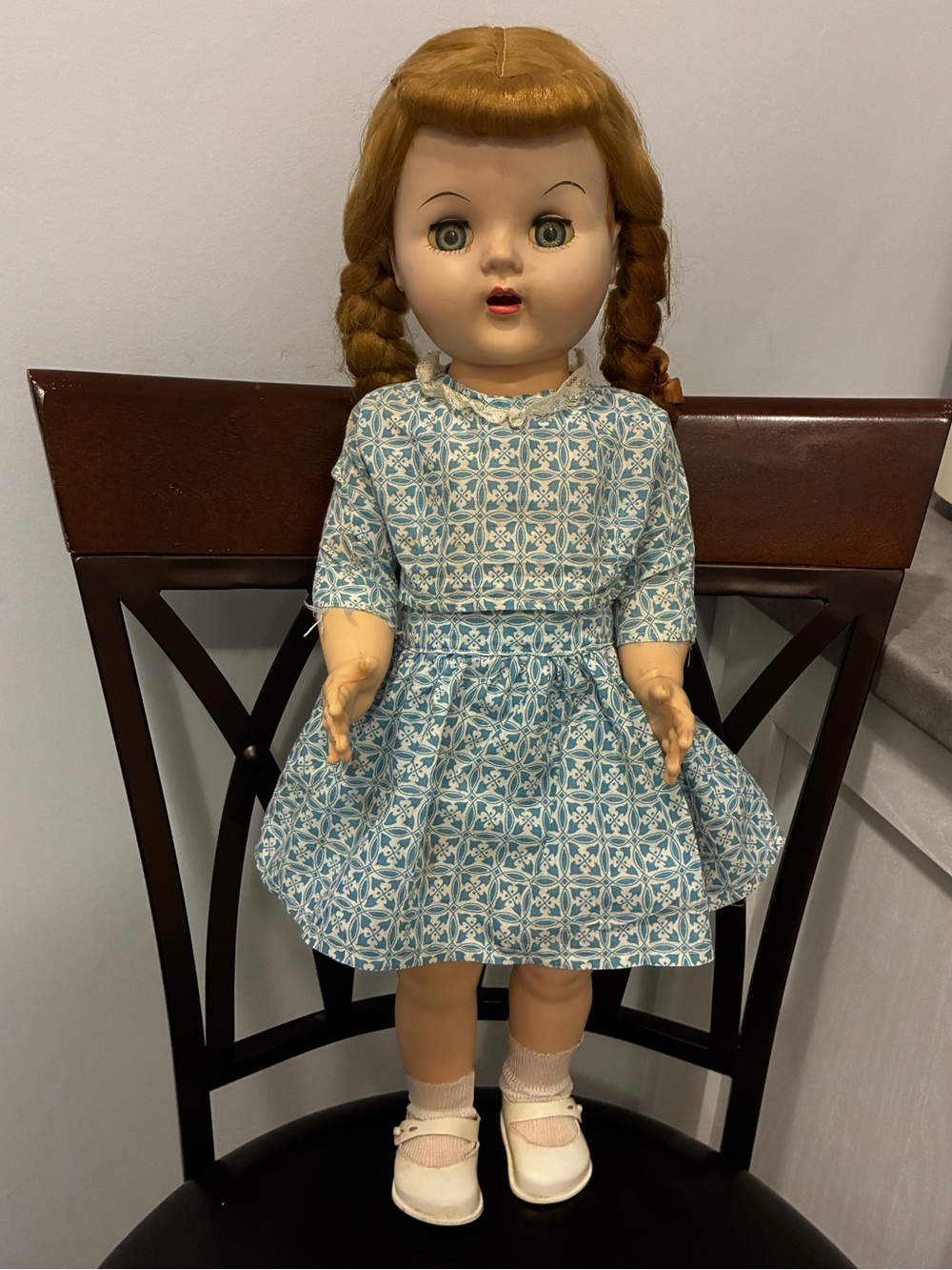 Vintage rare 22” Ideal saucy walker doll